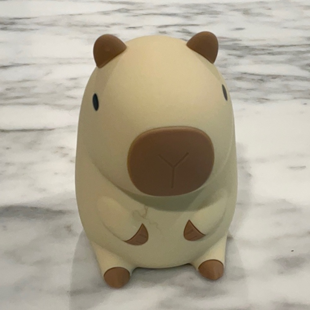 Cute capybara night light does not come with charger